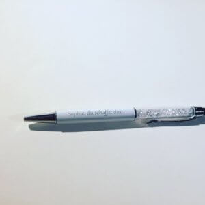 Kugelschreiber Strass personalisiert